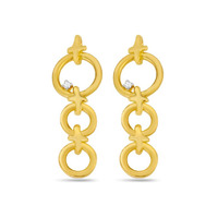 Juweel Silver Rose Oorstekers EA2623G Juweel Silver Rose Oorstekers EA2623G