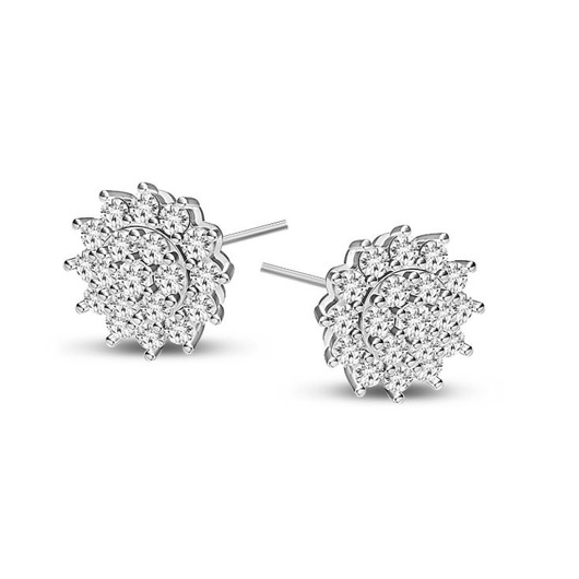 Juweel Silver Rose Oorstekers EA2626W 88888 Juweel Silver Rose Oorstekers EA2626W 88888