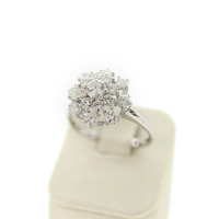 Juweel Ring entourage witgoud 18 karaat met briljanten '96495-2442-TWDH' Juweel Ring entourage witgoud 18 karaat met briljanten '96495-2442-TWDH'