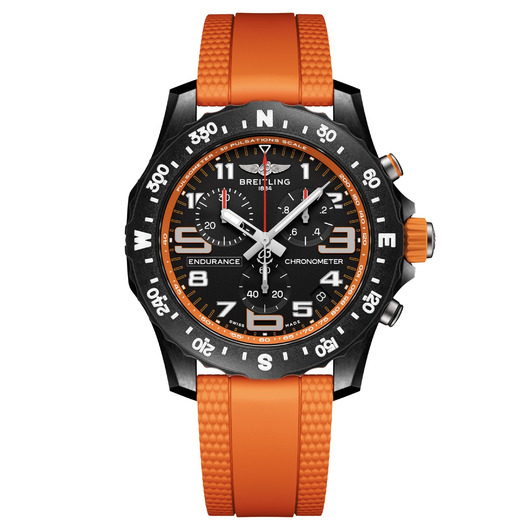 Horloge BREITLING ENDURANCE PRO BREITLIGHT BLACK ORANGE X82310A51B1S2 Horloge BREITLING ENDURANCE PRO BREITLIGHT BLACK ORANGE X82310A51B1S2