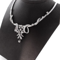 Juweel Collier witgoud 18 karaat briljanten '96030-2422-TWDH' Juweel Collier witgoud 18 karaat briljanten '96030-2422-TWDH'