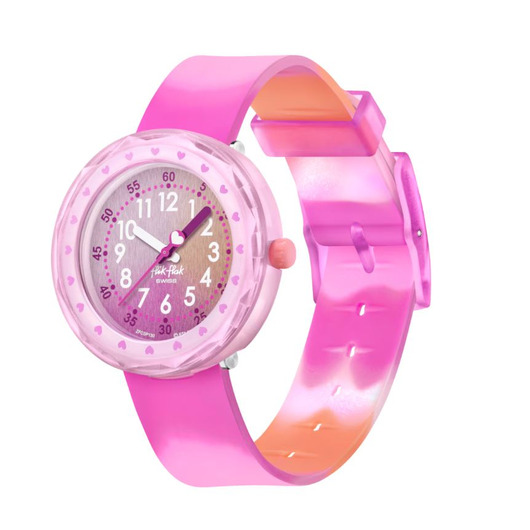 Horloge FLIK FLAK FUZE IN PINK FCSP130 Horloge FLIK FLAK FUZE IN PINK FCSP130