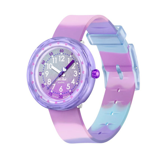 Horloge FLIK FLAK FUZE IN PURPLE FCSP131 Horloge FLIK FLAK FUZE IN PURPLE FCSP131