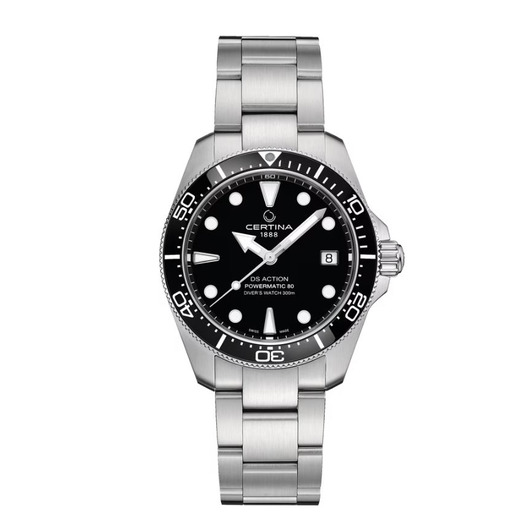 Horloge CERTINA DS ACTION DIVER 38MM POWERMATIC 80 C048.807.11.051.00 Horloge CERTINA DS ACTION DIVER 38MM POWERMATIC 80 C048.807.11.051.00