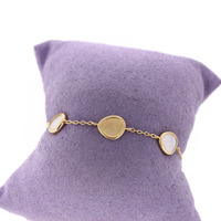 Juweel Femme Adorée armband 18 karaat geel goud parelmoer 01A0105 '96945-2451-TWDH' Juweel Femme Adorée armband 18 karaat geel goud parelmoer 01A0105 '96945-2451-TWDH'