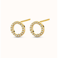 Juweel DIAMANTI PER TUTTI JUPITER EARRINGS M2108 YELLOW Juweel DIAMANTI PER TUTTI JUPITER EARRINGS M2108 YELLOW