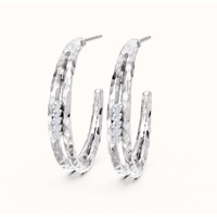 Juweel DIAMANTI PER TUTTI FALLON HOOPS M2708 WHITE Juweel DIAMANTI PER TUTTI FALLON HOOPS M2708 WHITE