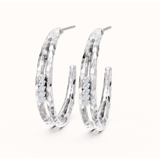 Juweel DIAMANTI PER TUTTI FALLON HOOPS M2708 WHITE Juweel DIAMANTI PER TUTTI FALLON HOOPS M2708 WHITE