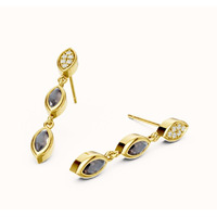 Juweel DIAMANTI PER TUTTI MIRA EARRINGS M2747 YELLOW Juweel DIAMANTI PER TUTTI MIRA EARRINGS M2747 YELLOW
