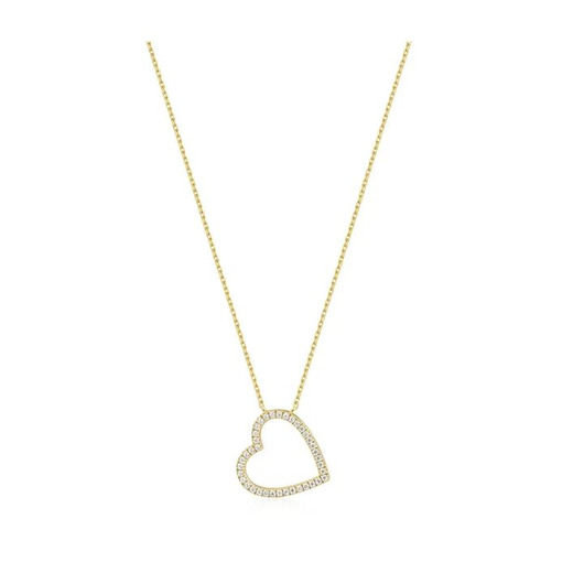 Juweel Ania Haie Glimmer Glow Heart Necklace N071-06G Juweel Ania Haie Glimmer Glow Heart Necklace N071-06G