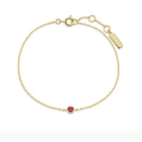 Juweel Ania Haie Glimmer Glow Crimson Solitaire Bracelet B071-01G Juweel Ania Haie Glimmer Glow Crimson Solitaire Bracelet B071-01G