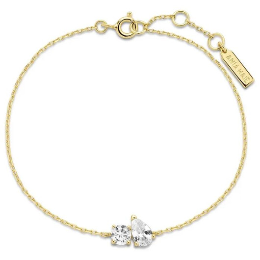 Juweel Ania Haie Glimmer Glow Toi & Moi Bracelet B071-03G Juweel Ania Haie Glimmer Glow Toi & Moi Bracelet B071-03G