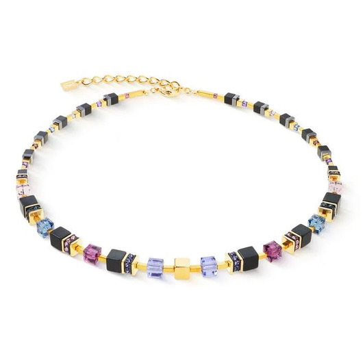 Juweel COEUR DE LION COLLIER NOIR-MAUVE 3043/10-1308 Juweel COEUR DE LION COLLIER NOIR-MAUVE 3043/10-1308