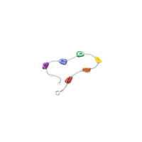 Juweel Mattioli Mini Puzzle rainbow bracelet 18 karaat witgoud MBR054B107 Juweel Mattioli Mini Puzzle rainbow bracelet 18 karaat witgoud MBR054B107