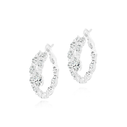 Juweel CLEM VERCAMMEN COLLECTION OORSTEKERS WITGOUD 18 KARAAT OR5961PBWH4 Juweel CLEM VERCAMMEN COLLECTION OORSTEKERS WITGOUD 18 KARAAT OR5961PBWH4