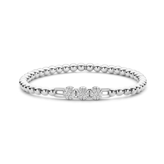 Juweel Hulchi Belluni Armband Stretch Tresore witgoud 18 karaat 20356-WW Juweel Hulchi Belluni Armband Stretch Tresore witgoud 18 karaat 20356-WW
