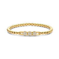 Juweel Hulchi Belluni Armband Stretch Tresore Geelgoud 18 karaat 20356-YW Juweel Hulchi Belluni Armband Stretch Tresore Geelgoud 18 karaat 20356-YW