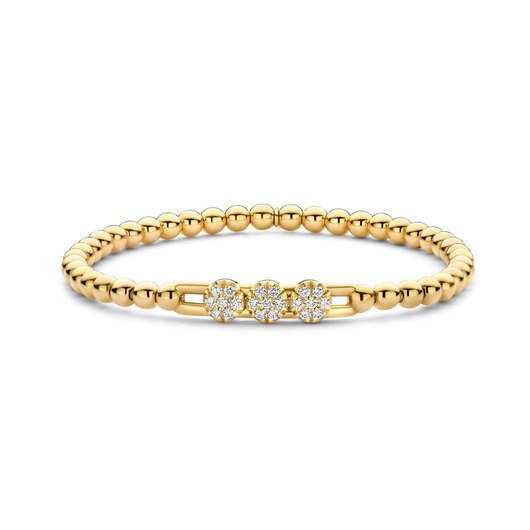 Juweel Hulchi Belluni Armband Stretch Tresore Geelgoud 18 karaat 20356-YW Juweel Hulchi Belluni Armband Stretch Tresore Geelgoud 18 karaat 20356-YW