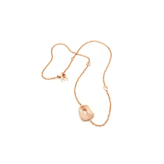 Juweel MATTIOLI PUZZLE NECKLACE ROSE GOLD 18 karaat MGI054R040 88888 Juweel MATTIOLI PUZZLE NECKLACE ROSE GOLD 18 karaat MGI054R040 88888
