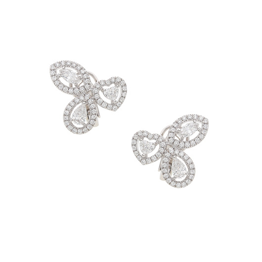 Juweel CLEM VERCAMMEN COLLECTION LUCE VIVA EARRINGS Witgoud 18 karaat B10952/W-W Juweel CLEM VERCAMMEN COLLECTION LUCE VIVA EARRINGS Witgoud 18 karaat B10952/W-W
