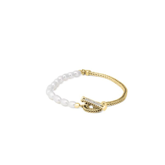 Juweel Buddha To Buddha Barbara Mini Pearl Bracelet Gold Vermeil 139GV Juweel Buddha To Buddha Barbara Mini Pearl Bracelet Gold Vermeil 139GV