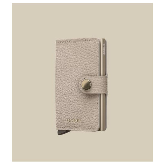 Lederwaren Secrid Wallet Miniwallet Pebble Latte Lederwaren Secrid Wallet Miniwallet Pebble Latte