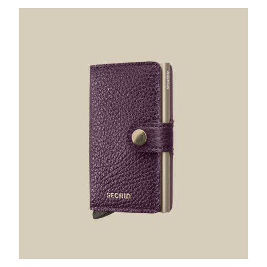 Lederwaren SECRID WALLET MINIWALLET PEBBLE GRAPE Lederwaren SECRID WALLET MINIWALLET PEBBLE GRAPE
