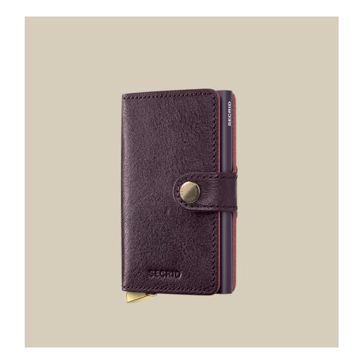 Lederwaren SECRID WALLET PREMIUM MINIWALLET BASCO BORDEAUX + Lederwaren SECRID WALLET PREMIUM MINIWALLET BASCO BORDEAUX +
