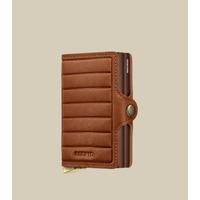 Juweel SECRID WALLET PREMIUM TWINWALLET EMBOSS LINES COGNAC + Juweel SECRID WALLET PREMIUM TWINWALLET EMBOSS LINES COGNAC +