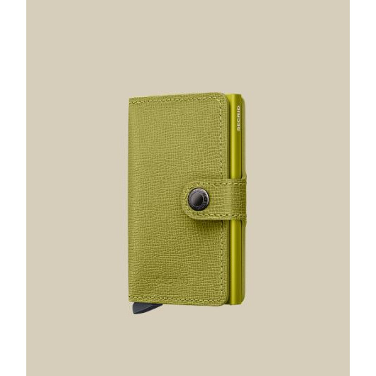 Lederwaren SECRID WALLET MINIWALLET CRISPLE LIME Lederwaren SECRID WALLET MINIWALLET CRISPLE LIME