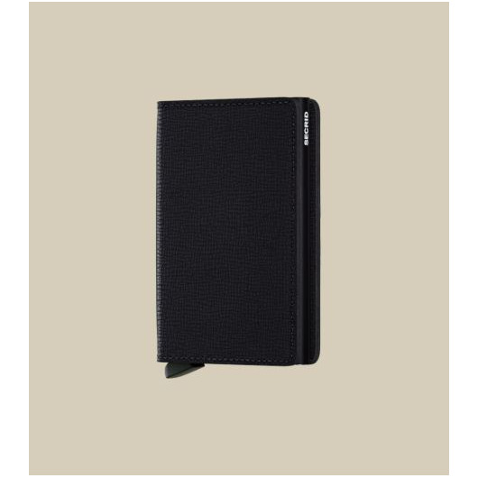 Lederwaren SECRID WALLET SLIMWALLET CRISPLE BLACK Lederwaren SECRID WALLET SLIMWALLET CRISPLE BLACK