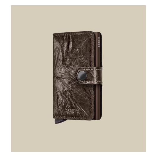 Lederwaren Secrid Wallet Miniwallet Crunch Bronze Lederwaren Secrid Wallet Miniwallet Crunch Bronze
