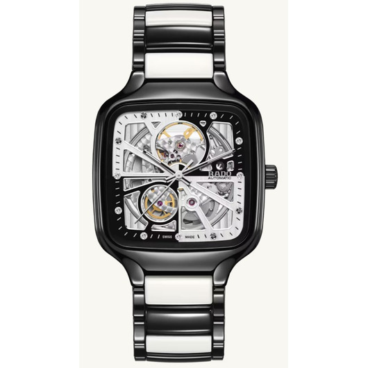 Horloge Rado TRUE SQUARE Open Heart R27086752 Horloge Rado TRUE SQUARE Open Heart R27086752