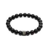 Juweel Gemini Armband Deep Black Onyx D1 Juweel Gemini Armband Deep Black Onyx D1