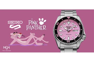 Seiko 5 Sports x Pink Panther