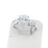 Juweel Ring witgoud 14 karaat Lab Grown Diamonds '96550-2476-TWDH' Juweel Ring witgoud 14 karaat Lab Grown Diamonds '96550-2476-TWDH'