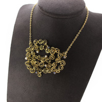 Juweel Ketting geelgoud 18 karaat parels en kleurstenen '81171-1792-TWDH' Juweel Ketting geelgoud 18 karaat parels en kleurstenen '81171-1792-TWDH'