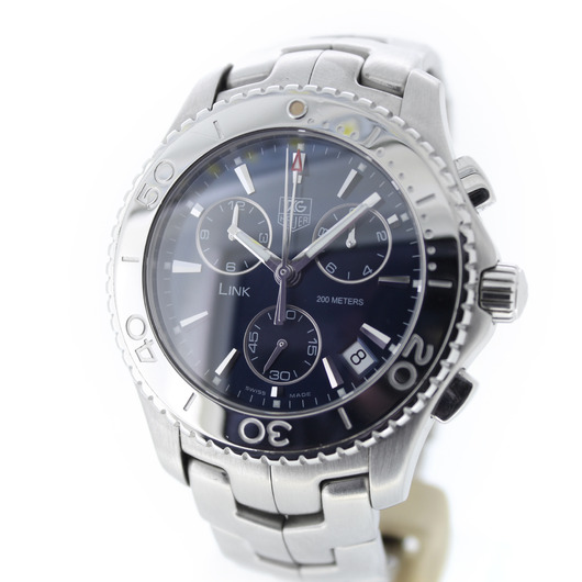 Horloge TAG Heuer Link Chronograph CJ1112.BA0576 '97327-1110-TWDH' Horloge TAG Heuer Link Chronograph CJ1112.BA0576 '97327-1110-TWDH'