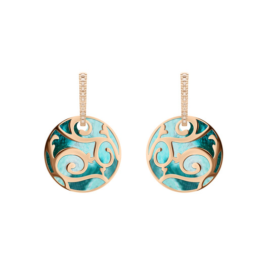 Juweel Mattioli Siriana collectie Oorbel Roségoud 18 karaat MOR083R006 88888 Juweel Mattioli Siriana collectie Oorbel Roségoud 18 karaat MOR083R006 88888