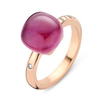 Juweel Bigli Mini Sweety Ring Amethist Met Robijn Parelmoer 20R88RAMRUBMP Juweel Bigli Mini Sweety Ring Amethist Met Robijn Parelmoer 20R88RAMRUBMP
