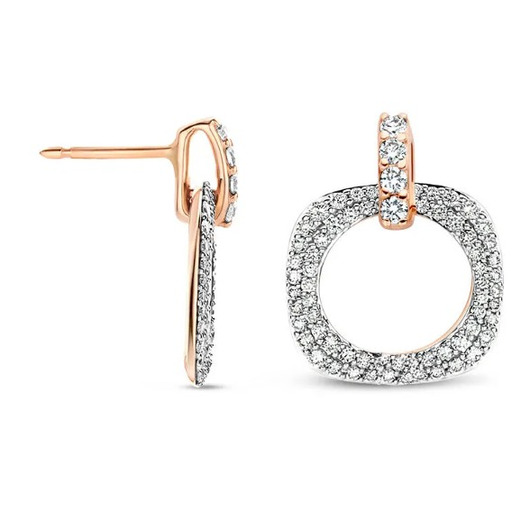 Juweel BIGLI ELEMENTS OORBELLEN 23O100RWDIA 88888 Juweel BIGLI ELEMENTS OORBELLEN 23O100RWDIA 88888