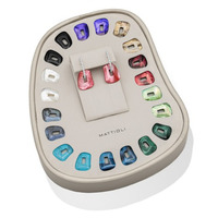 Juweel Mattioli Puzzle small earrings white gold white diamonds 11 pairs coloured Puzzles MKIT054B002 Juweel Mattioli Puzzle small earrings white gold white diamonds 11 pairs coloured Puzzles MKIT054B002