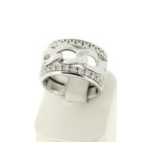 Juweel Clem Vercammen Collection Ring 18 karaat witgoud A10703/W-W '81806-3010-TWDH' Juweel Clem Vercammen Collection Ring 18 karaat witgoud A10703/W-W '81806-3010-TWDH'