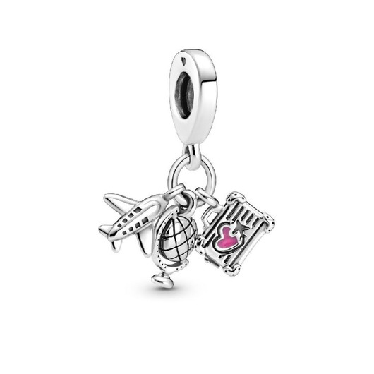 Juweel Pandora Airplane, Globe and Suitcase 799435C01 Juweel Pandora Airplane, Globe and Suitcase 799435C01