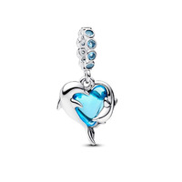 Juweel PANDORA DANGLE DOLPHINS 793924C01 Juweel PANDORA DANGLE DOLPHINS 793924C01