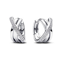 Juweel PANDORA HOOP EARRINGS ZIRCONIA 293150C01 Juweel PANDORA HOOP EARRINGS ZIRCONIA 293150C01