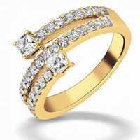 Juweel FLANDERS GEEL GOUDEN RING 220 Juweel FLANDERS GEEL GOUDEN RING 220