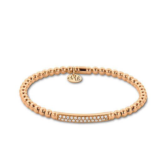 Juweel Hulch Belluni Armband 18K Rosé Goud 23307-RW Juweel Hulch Belluni Armband 18K Rosé Goud 23307-RW