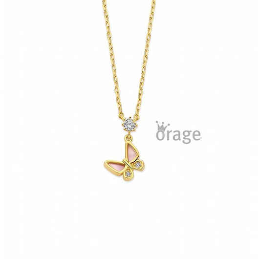 Juweel ORAGE KIDS KETTING MET VLINDER K3102 88888 Juweel ORAGE KIDS KETTING MET VLINDER K3102 88888