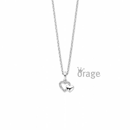 Juweel ORAGE KIDS KETTING MET HART K3114 Juweel ORAGE KIDS KETTING MET HART K3114